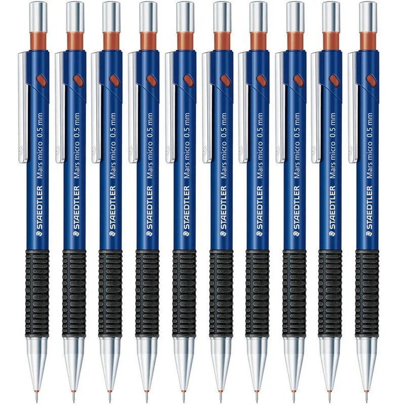 Staedtler 775 Mars Micro Mechanical Pencil Pacer 0.5mm Box 10 77505 (Box 10) - SuperOffice