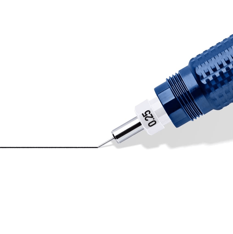 Staedtler Mars Matic 700 Technical Pen Set 0.25mm 0.35mm 0.5mm 0.7mm Drafting Lettering 700 S4 M - SuperOffice