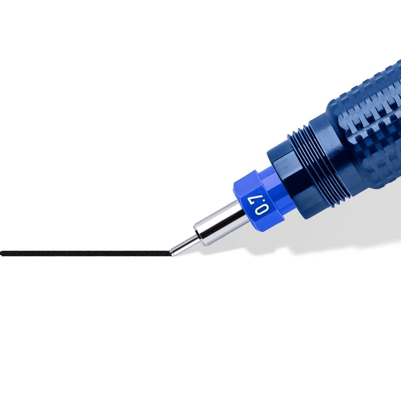 Staedtler Mars Matic 700 Technical Pen Set 0.25mm 0.35mm 0.5mm 0.7mm Drafting Lettering 700 S4 M - SuperOffice