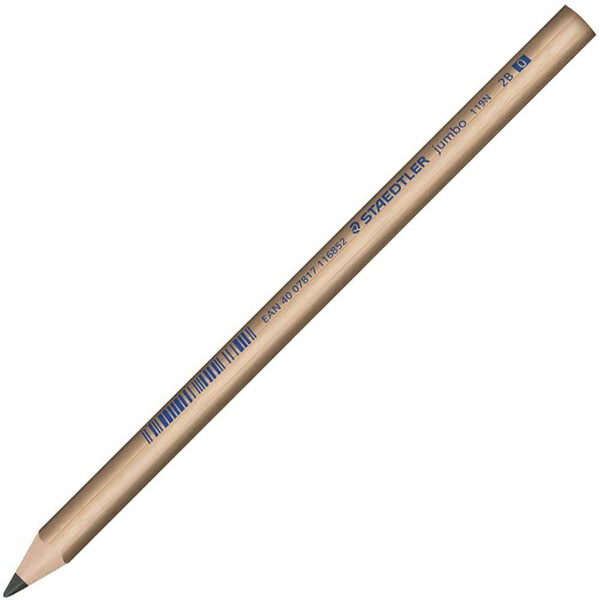 Staedtler Natural Jumbo Triangular Pencil 2B Pack 12 119N-2B - SuperOffice