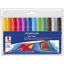 Staedtler Noris Club Jumbo Colouring Markers Wallet 12 340WP12 - SuperOffice