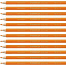 Staedtler Noris Club Maxi Learner Coloured Pencils Orange Pack 12 126124 - SuperOffice