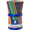 Staedtler Noris Club Triangular Coloured Pencils Assorted Tub 108 187 KP108 - SuperOffice