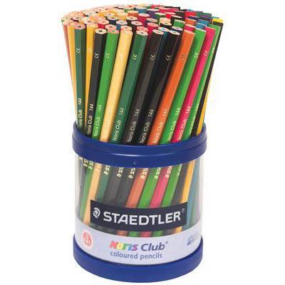Staedtler Noris Colour Pencils Assorted Cup 108 185KP108 - SuperOffice