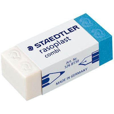 Staedtler Rasoplast Combi Eraser For Ink And Pencil Medium 526BT30 - SuperOffice