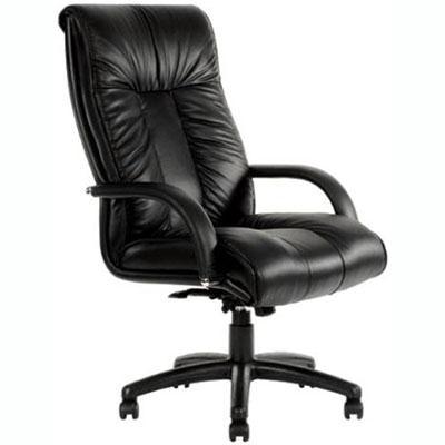 Statesman Executive Chair With Arms Leather Black YS20-BLACK - SuperOffice
