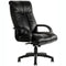 Statesman Executive Chair With Arms Leather Black YS20-BLACK - SuperOffice