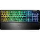 SteelSeries Apex 3 RGB Whisper-Quiet Keys Gaming Keyboard Water Resistant 64795 - SuperOffice