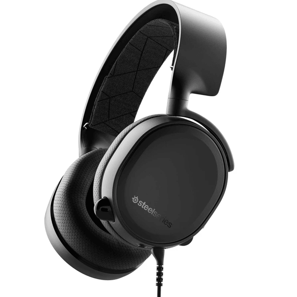 SteelSeries Arctis 3 Wired Gaming Headset Headphones Microphone Black 61503 - SuperOffice