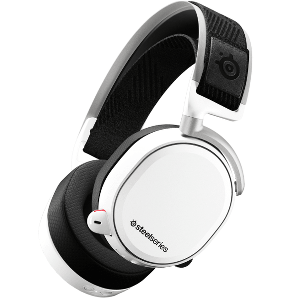 SteelSeries Arctis Pro Wireless Gaming Headset Headphones High Fidelity White 61474 - SuperOffice