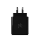 STM ChargeTree Go 3-in-1 Wireless Charging Stand iphone, AirPods, & Apple Watch with AU 20W Wall Plug Black stm-931-384Z-02 - SuperOffice