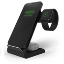 STM ChargeTree Swing 3-in-1 Wireless Charging Stand Iphone AirPods Apple Watch with AU 20W Wall Plug Black stm-931-329Z-02 - SuperOffice