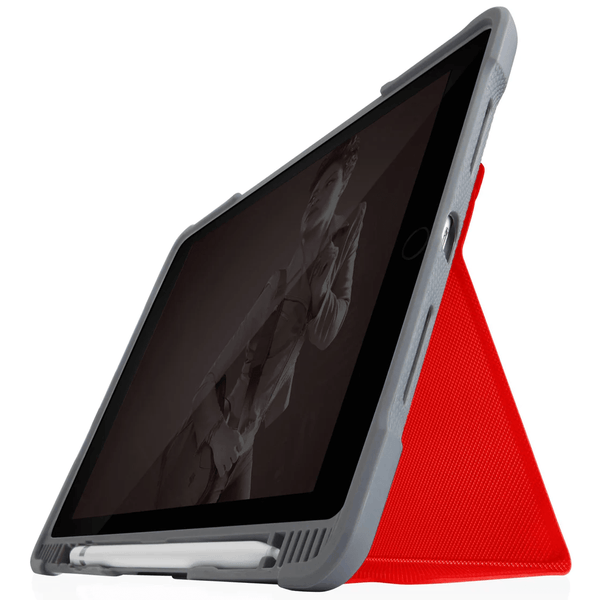 STM Dux Plus Duo Case iPad 10.2" 9th/8th/7th Gen Cover Red stm-222-236JU-02 - SuperOffice