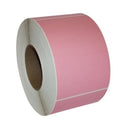 Stock Forms Direct Thermal Labels Permanent Adhesive Non-Perforated 100x150mm Pink Roll 1000 DTP100150/76 - SuperOffice