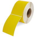 Stock Forms Direct Thermal Labels Permanent Adhesive Non-Perforated 100x150mm Yellow Roll 1000 DTY100150/01 - SuperOffice