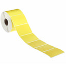 Stock Forms Direct Thermal Labels Permanent Adhesive Perforated 100x100mm Yellow Roll 1000 DTY100100/03 - SuperOffice