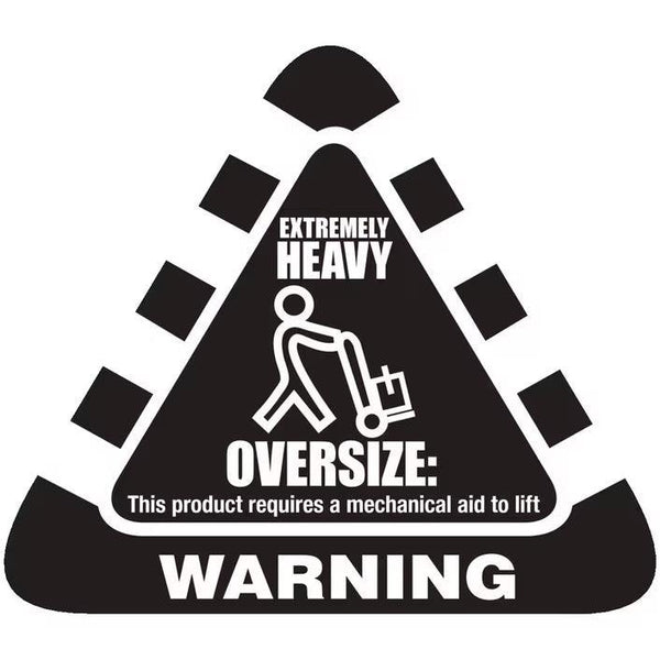 Stock Forms Oversize Labels 80x70mm Black 250 Pack Labels Roll CAUTION B 80X70 - SuperOffice