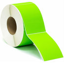 Stock Forms Thermal Transfer Labels Permanent Adhesive Perforated 100x150mm Green Roll 1000 TTGF100150/76 - SuperOffice