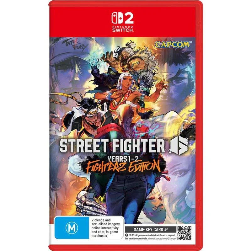 Street Fighter 6: Year 1-2 Fighters Edition Nintendo Switch 2 Game 9318113109055 - SuperOffice