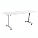Summit Flip Table 1500 X 750Mm White YSMFT15W - SuperOffice
