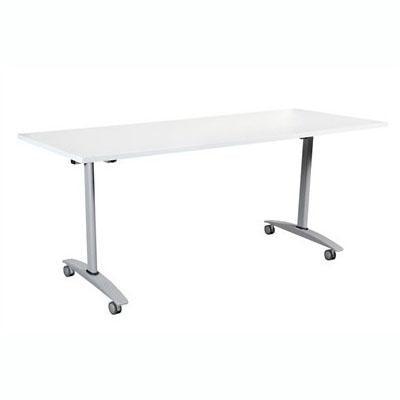 Summit Flip Table 1500 X 750Mm White YSMFT15W - SuperOffice