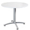 Summit Meeting Table 900Mm Round White YSMMT9WS - SuperOffice