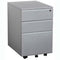Summit Mobile Pedestal 2 Drawers 1 File Drawer 400 X 520 X 620Mm Silver YSMMPS - SuperOffice