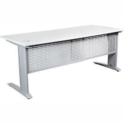 Summit Open Desk With Metal C-Legs 1800 X 750Mm White YSSD1875W - SuperOffice