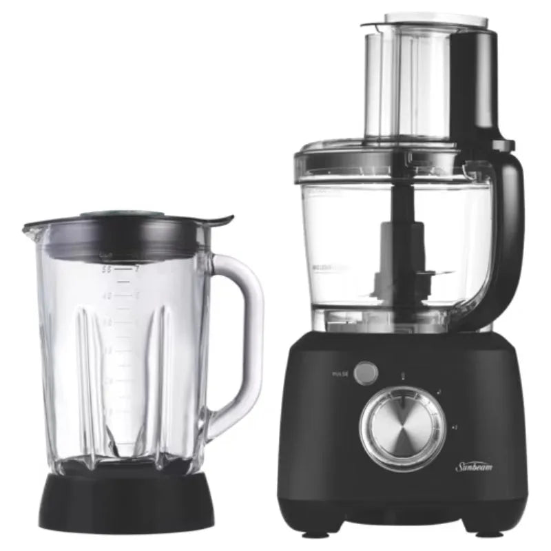 Sunbeam Multi Food Processor Plus Glass Blender Black LCP6000BK - SuperOffice