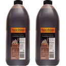 Sunshine Chocolate Topping Syrup Sauce 3L Bottle 2 Pack Bulk 397669 (2 Pack) - SuperOffice