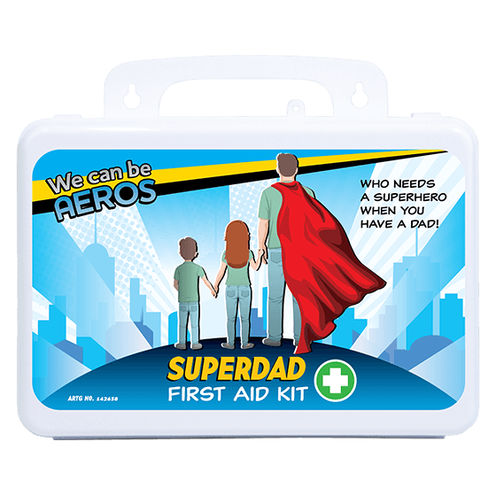 SUPERDAD 2 Series Plastic Waterproof First Aid Kit AFAK2WSD - SuperOffice
