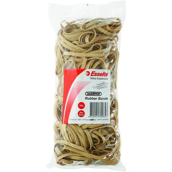 Superior Rubber Bands Size No.64 500G Bag 37861 - SuperOffice