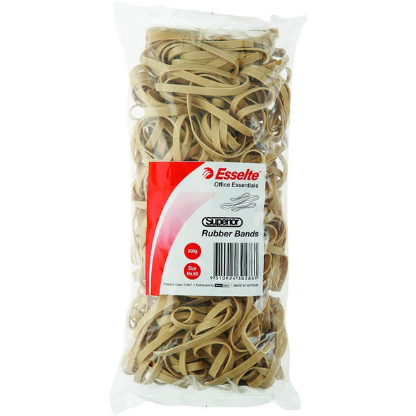 Superior Rubber Bands Size No.65 500G Bag 37867 - SuperOffice