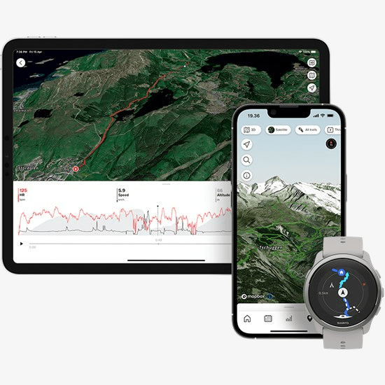 Suunto 5 Peak Smart Watch Heart Rate/1.1"LED Display/GPS/Sleep Monitor Ridge Sand SS050727000 - SuperOffice