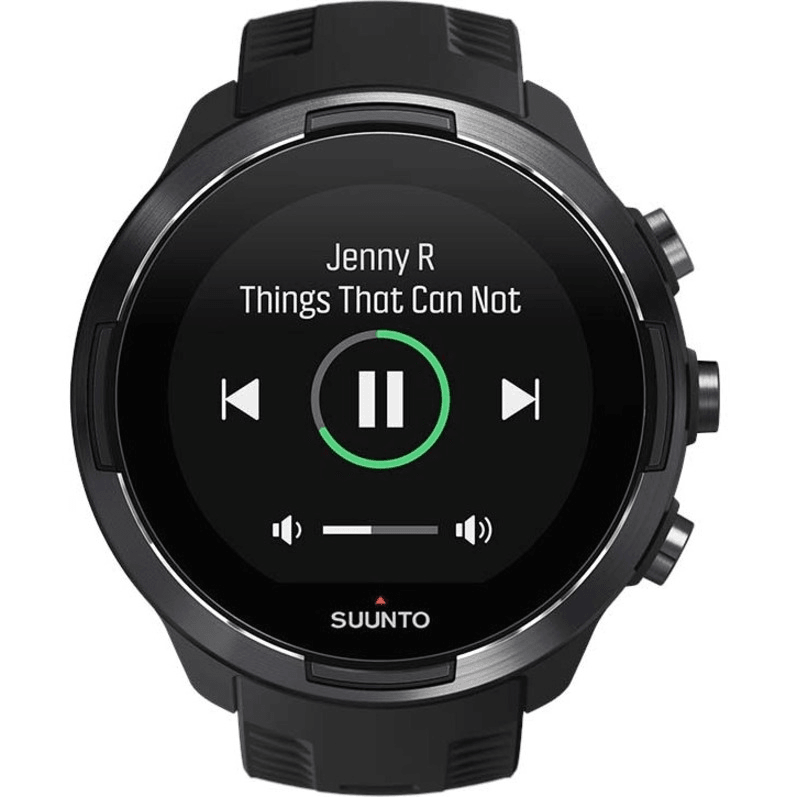 Suunto 9 Baro Smart Watch Heart Rate/GPS/1.3"LED Display Black Stainless Steel Body SS050019000 - SuperOffice