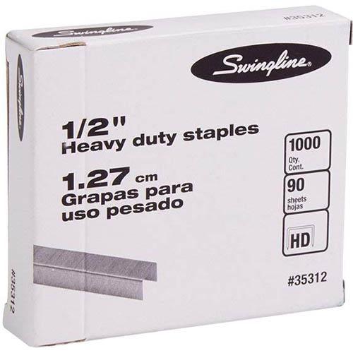 Swingline Sf13 Heavy Duty Staples 12.7Mm Leg Box 1000 S35312 - SuperOffice