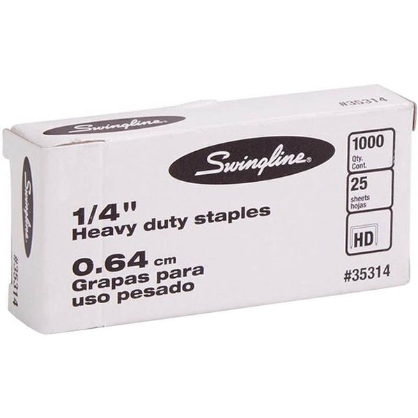Swingline Sf13 Heavy Duty Staples 6.4Mm Leg Box 1000 S35314 - SuperOffice