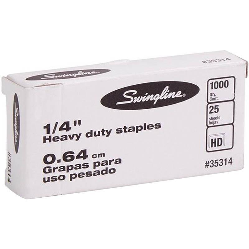 Swingline Sf13 Heavy Duty Staples 6.4Mm Leg Box 1000 S35314 - SuperOffice