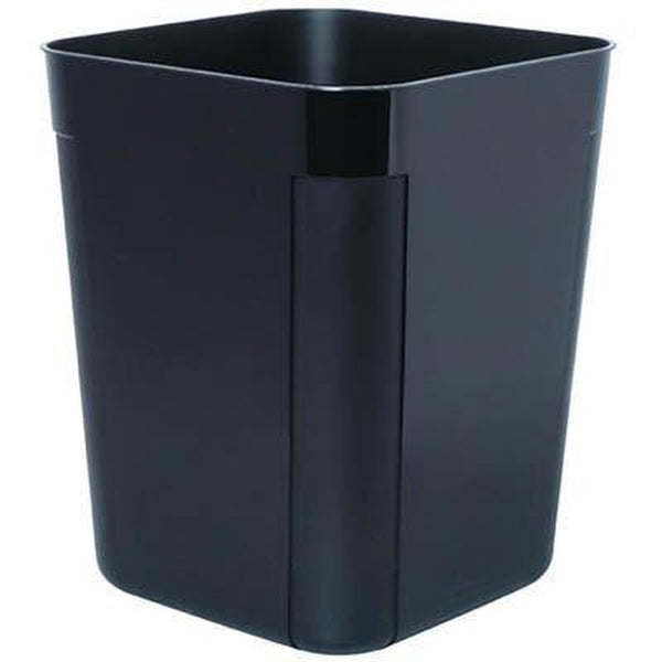 Sws Plastic Waste Bin 30 Litre Black 45790 - SuperOffice