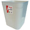 Sws Plastic Waste Bin 30 Litre Dove Grey 45794 - SuperOffice