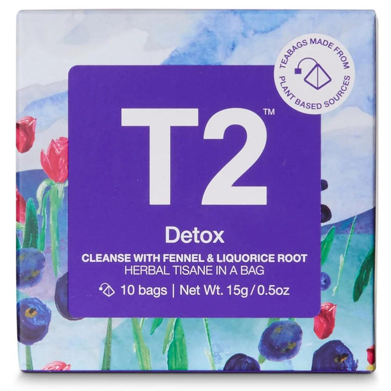 T2 Detox Teabag 10 Pack Tea Box of 6 19330462212351 - SuperOffice