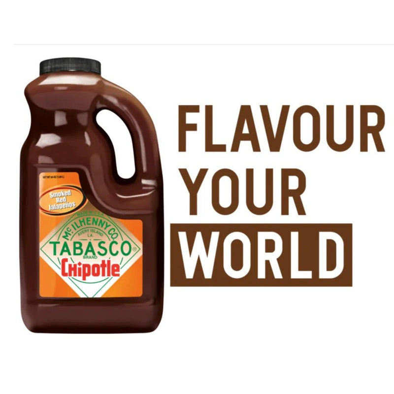 Tabasco Chipotle Pepper Sauce Hot Chilli 1.89L 30011210007995 - SuperOffice