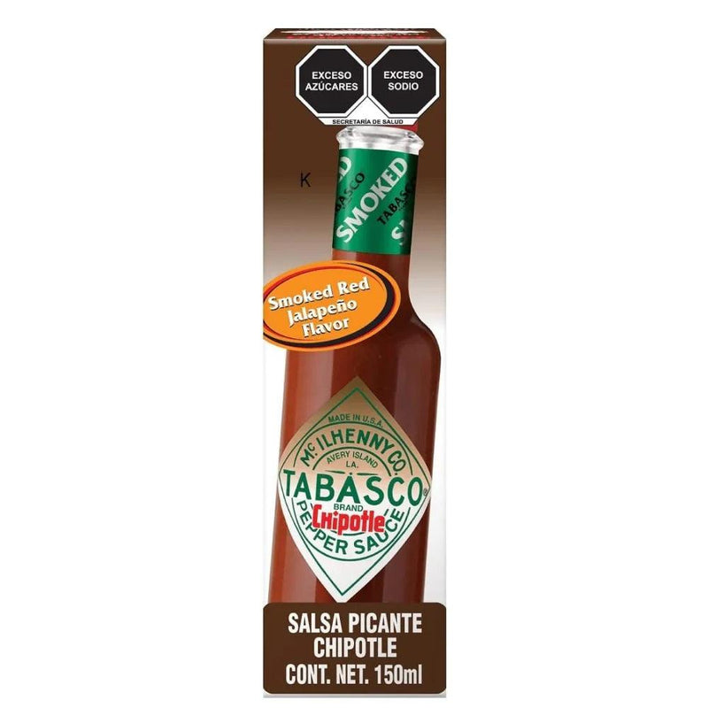 Tabasco Original Chipotle Pepper Sauce Hot Chilli 60ml Box 12 20011210607037 - SuperOffice