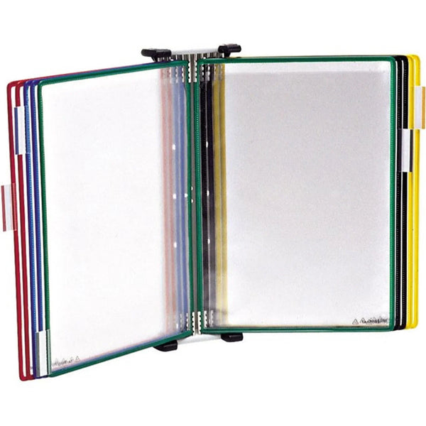 Tarifold Wall Unit 10 Pockets Display Holder Grey Wall Unit A4 Assorted