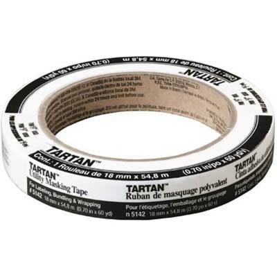 Tartan Masking Tape Individually Wrapped 18Mm X 54.8M 70005004299 - SuperOffice