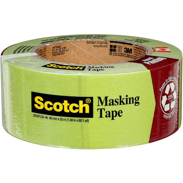 Tartan Masking Tape Individually Wrapped 48Mm X 54.8M 70071505252 - SuperOffice