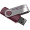 Team Group Colour Turn Rotating Flash Drive Usb 2.0 4Gb Purple/Silver TE9024GP01 - SuperOffice
