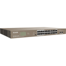 Tenda 24GE+2SFP Ethernet Switch With 24-Port PoE TEG1126P-24-410W - SuperOffice