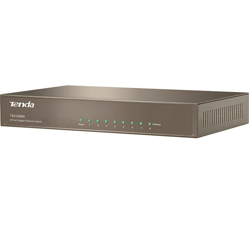 Tenda TEG1008D 8-Port Gigabit Unmanaged Ethernet Switch Business TEG1008D - SuperOffice