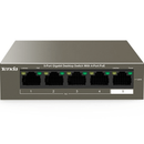 Tenda TEG1105P-4-63W 5-Port Gigabit Desktop Switch with 4-Port PoE TEG1105P-4-63W - SuperOffice